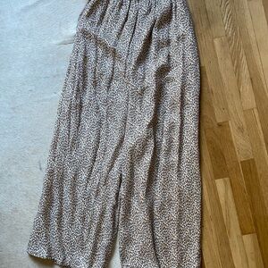 Leopard Print Maxi Skirt